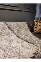 Ikili Set Dokuma Koltuk Örtüsü Seti 170x220cm