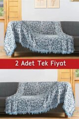 Ikili Set Dokuma Koltuk Örtüsü Seti 170x220cm