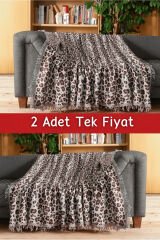 Ikili Set Dokuma Koltuk Örtüsü Seti 170x220cm