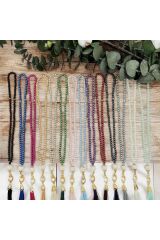 10 Adet Hediyelik Püsküllü Plastik İnci 99'lu Namaz Tesbihi ( Mevlit-sünnet-hac-umre)