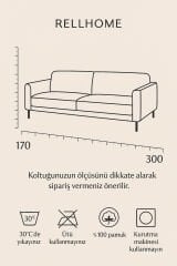 Pamuklu Dokulu Koltuk Şalı 170x300 cm Battal Boy – Saçaklı TV Battaniyesi & Dekoratif Koltuk Örtüsü Bordo