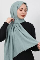Bambu Kraş Şal Modeli Mint Yeşili - 75 X 185