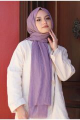 Bambu Kraş Şal Modeli Lillaa - 75 X 185