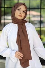 Bambu Kraş Şal Modeli Çikotaa - 75 X 185