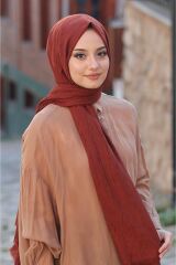 Bambu Kraş Şal Modeli Kiremitt - 75 X 185