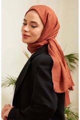 Bambu Kraş Şal Modeli Kiremit - 75 X 185