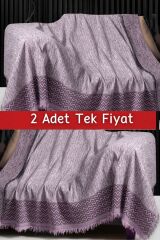 Dokuma Koltuk Örtüsü Seti 2 Adet Koltuk Örtüsü Tek Fiyat” (170 x 220) Pembe