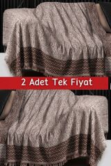 Dokuma Koltuk Örtüsü Seti 2 Adet Koltuk Örtüsü Tek Fiyat” (170 x 220) Kızıl