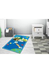 Çocuk Seccadesi / Keçe Seccade / Çocuk Namazlık / Makinada Yıkanabilir Mavi Seccade / Sevimli Namaz Mavi