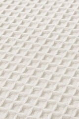 Pamuklu Dokulu Koltuk Şalı 170x220 cm – Saçaklı TV Battaniyesi & Dekoratif Koltuk Örtüsü Beyaz