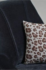 %100 Pamuklu Lüks Kaymaz Koltuk Örtüsü | Çok Amaçlı Örtü | 2 Adet 40x40 Cm Kırlent Kılıfı Kızıl